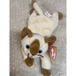 TY Beanie Baby Snip the Cat NWT RARE HTF 1996 PVC